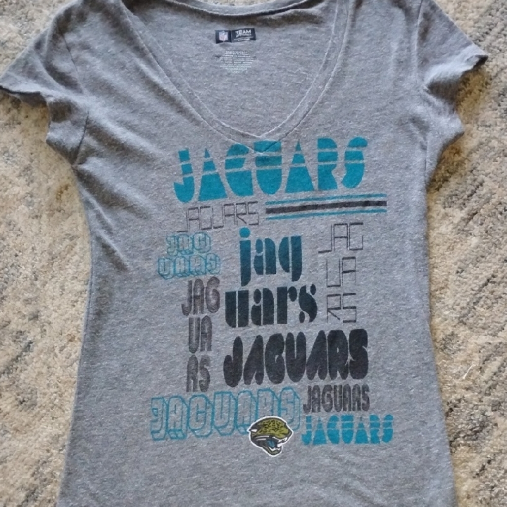 NFL Gray V-Neck Team Apparel